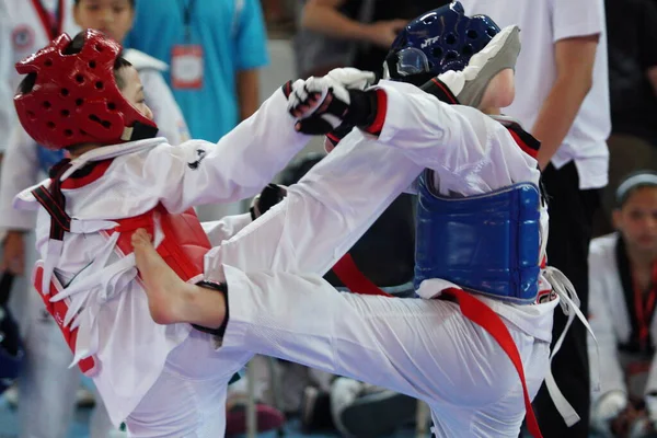 Bangkok Thailand July 2019 Sport Event Named Heroes Taekwondo International — Stock Photo, Image