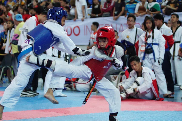 Bangkok Tajlandia Lipca 2019 Wydarzenie Sportowe Nazwie Heroes Taekwondo International — Zdjęcie stockowe