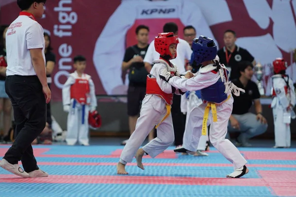 Bangkok Thailand July 2019 Sport Event Named Heroes Taekwondo International — 스톡 사진