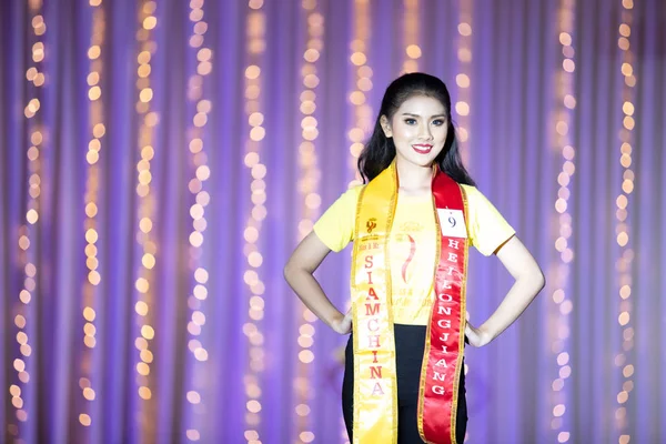 Bangkok Thailand July 2019 Miss Beauty Contest Pageant Named Miss — 스톡 사진