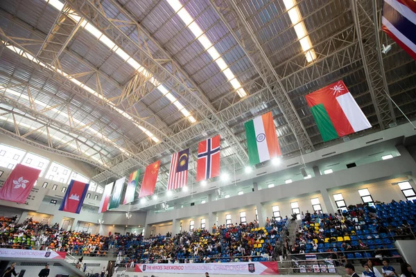 Bangkok Thailand July 2019 Sport Event Named Heroes Taekwondo International — Stock Photo, Image