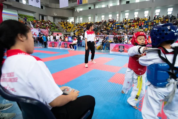 Bangkok Thaïlande Juillet 2019 Événement Sportif Nommé Heroes Taekwondo International — Photo