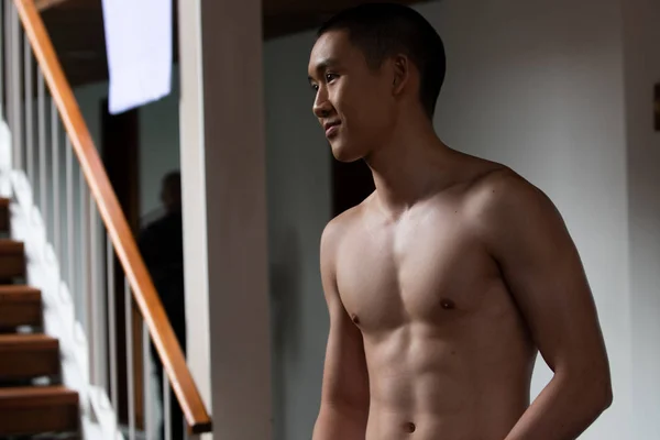 Bangkok Thailand Juli 2019 Asian Man Contest Uitgeroepen Tot Mister — Stockfoto