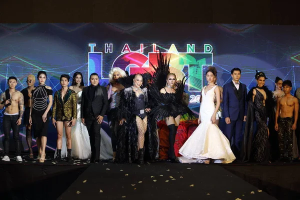 Bangkok Thailand January 2018 Fashion Show Thailand Lgbt Fashion Showcase — 스톡 사진