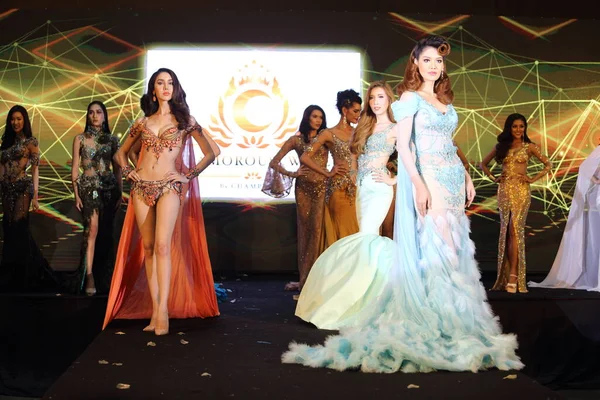 Bangkok Tailândia Janeiro 2018 Desfile Moda Tailândia Lgbt Fashion Showcase — Fotografia de Stock
