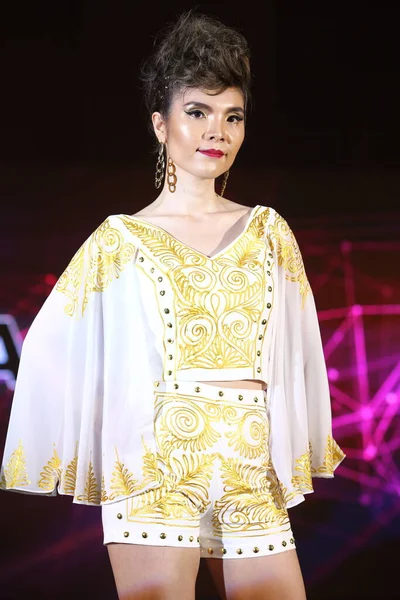 Бангкок Таиланд Января 2018 Года Fashion Show Thailand Lgbt Fashion — стоковое фото