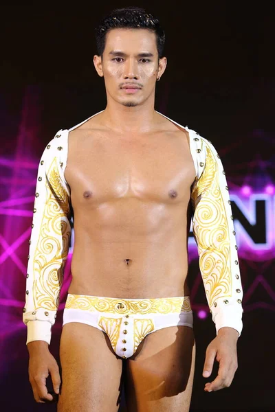 Bangkok Thailand Januari 2018 Fashion Show Van Thailand Lgbt Fashion — Stockfoto