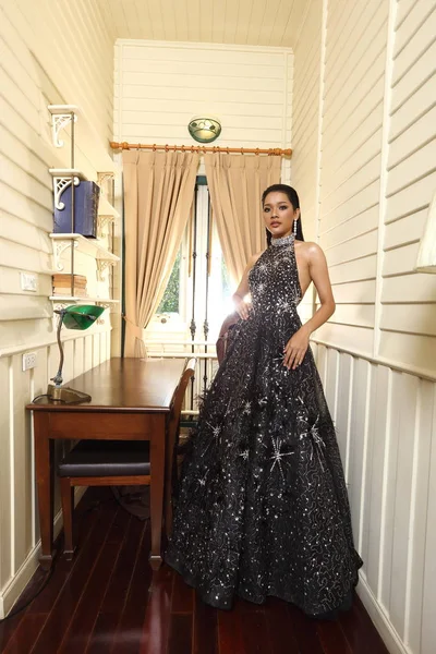 Bangkok Thailand Maart 2018 Schoonheidswedstrijd Miss Grand Nonthaburi 2018 Deelnemers — Stockfoto