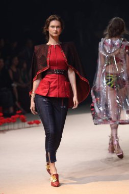 Bangkok, Thailand - March 15, 2018 ; Model walk on Fashion Show 