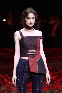 Bangkok, Thailand - March 15, 2018 ; Model walk on Fashion Show 