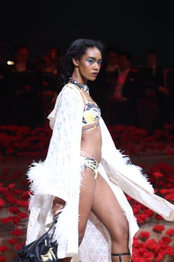 Bangkok, Thailand - March 15, 2018 ; Model walk on Fashion Show 