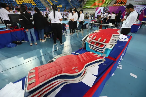 Bangkok Tajlandia Lipca 2018 Taekwondo Athlete Wielu Krajów Walczy Wspólnie — Zdjęcie stockowe
