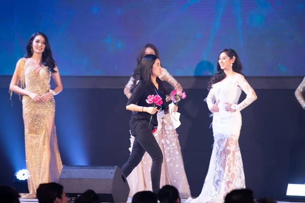 Udonthani Tailândia Julho 2019 Miss Tailândia 2019 Udonthani Belos Concorrentes — Fotografia de Stock