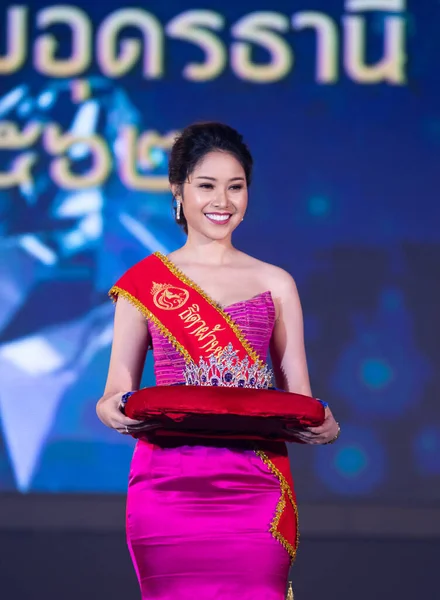 Udonthani Thailand July 2019 Miss Thailand 2019 Udonthani Beautiful Contestants — Stockfoto