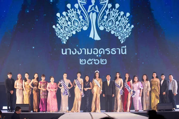 Bangkok Thailand June 2019 Miss Universe Thailand 2019 Beautiful Contestants — 스톡 사진