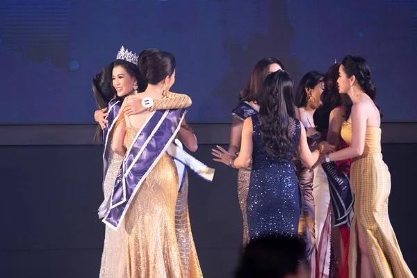 Udonthani Tailândia Julho 2019 Miss Tailândia 2019 Udonthani Belos Competidores — Fotografia de Stock
