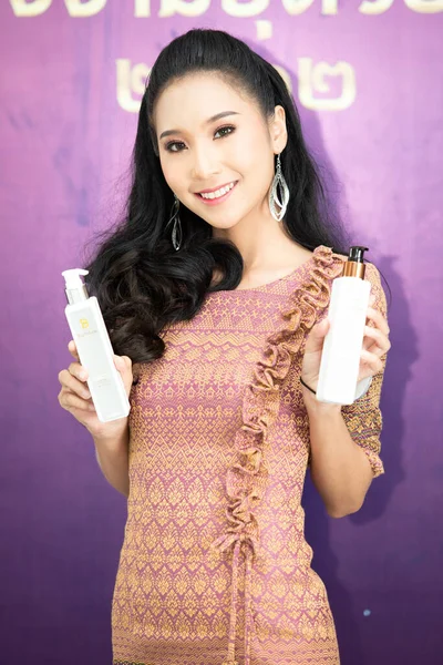 Udonthani Thailandia Luglio 2019 Bella Concorrente Miss Thailandia 2019 Udonthani — Foto Stock
