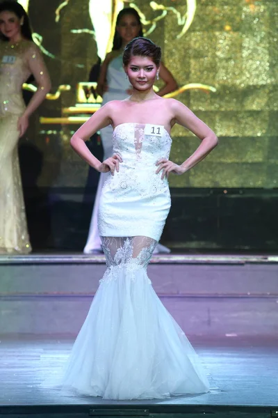 Bangkok Thaiföld 2017 Július Miss Szupranacionális Verseny 2017 Utolsó Fordulója — Stock Fotó