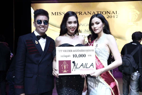 Bangkok Tailandia Julio 2017 Ronda Final Miss Concurso Supranacional 2017 —  Fotos de Stock