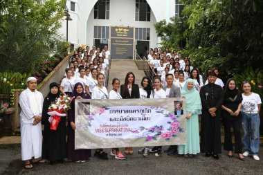 Phuket, Tayland - 28 Ağustos 2017; Miss güzellik yarışması 