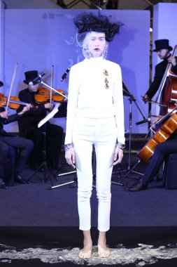 Bangkok, Tayland - 12 Haziran 2017 Tez Moda Şovu 