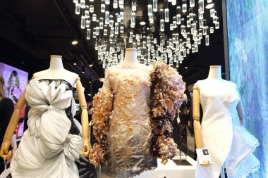 Bangkok, Tayland - 12 Haziran 2017 Tez Moda Şovu 