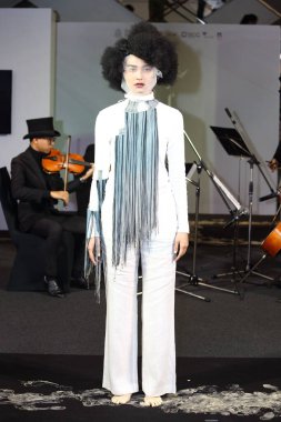 Bangkok, Tayland - 12 Haziran 2017 Tez Moda Şovu 