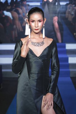 Bangkok, Tayland - 29 Mayıs 2017; Pohchang Sanat Akademisi tarafından yapılan 