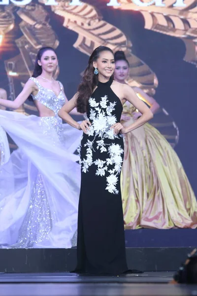 Bangkok Thailand July 2017 Media Miss Tourism Queen Thailand 2017 — Stockfoto