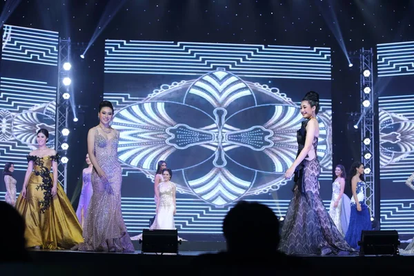 Bangkok Thaïlande Juillet 2017 Ronde Médiatique Miss Tourisme Reine Thaïlande — Photo