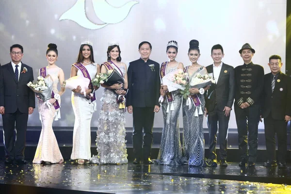 Bangkok Thaïlande Juillet 2017 Dernière Ronde Miss Tourisme Reine Thaïlande — Photo