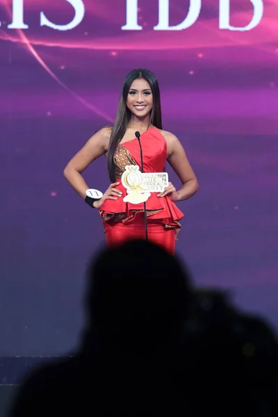 Bangkok Thailandia Luglio 2017 Final Miss Tourism Queen Thailand 2017 — Foto Stock