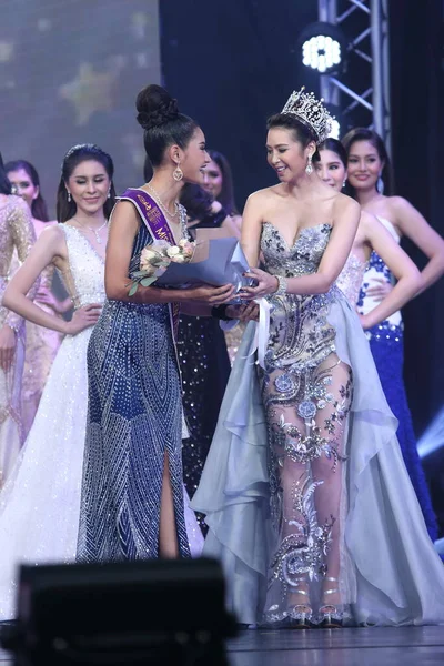 Bangkok Thailand July 2017 Final Miss Tourism Queen Thailand 2017 — Stock fotografie