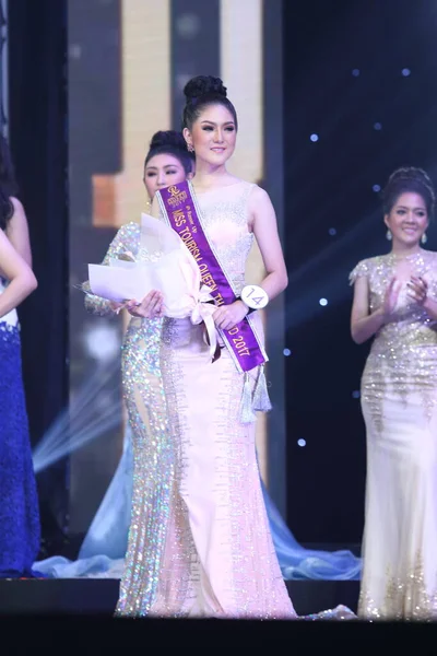 Bangkok Thailand July 2017 Final Miss Tourism Queen Thailand 2017 — Stockfoto