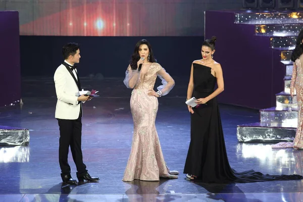 Pattaya Thailand Augustus 2017 Laatste Ronde Van Miss Tiffany Universe — Stockfoto