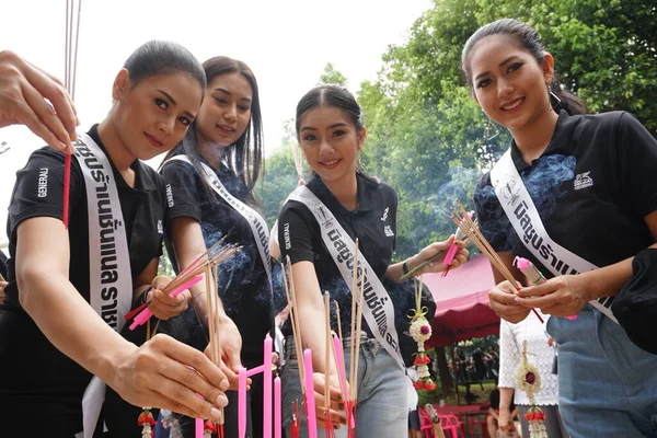 Phuket Thailand August 2017 Miss Pageant Contest Miss Supranational Thailand — 스톡 사진