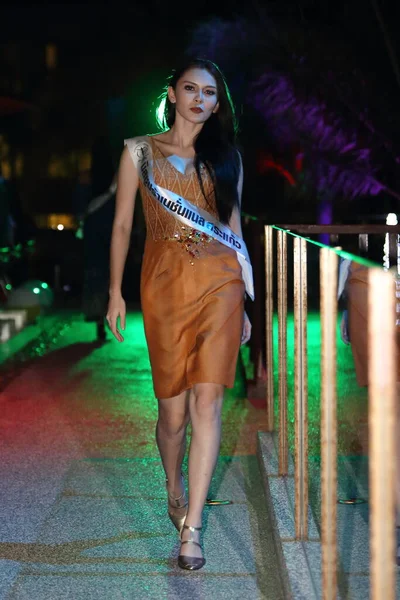 Bangkok Thailand August 2017 Miss Pageant Contest Miss Supranational Thailand — Stockfoto