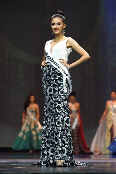 Phuket Thailand September 2017 Final Miss Supranational Thailand 2017 Big — 스톡 사진