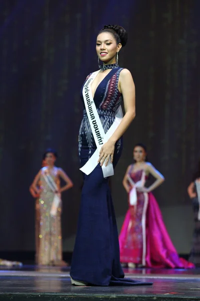 Phuket Thailandia Settembre 2017 Final Miss Supranational Thailand 2017 Sul — Foto Stock