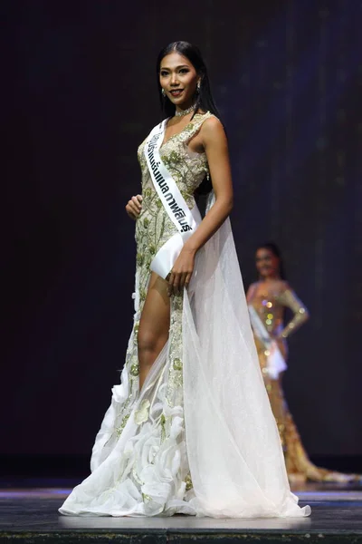 Phuket Thailand September 2017 Final Miss Supranational Thailand 2017 Big — 图库照片