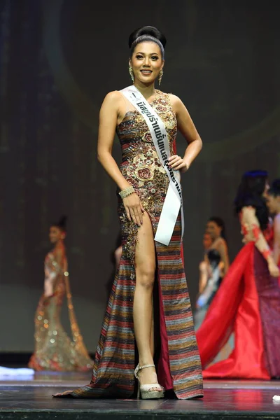 Phuket Tailândia Setembro 2017 Final Miss Supranacional Tailândia 2017 Grande — Fotografia de Stock