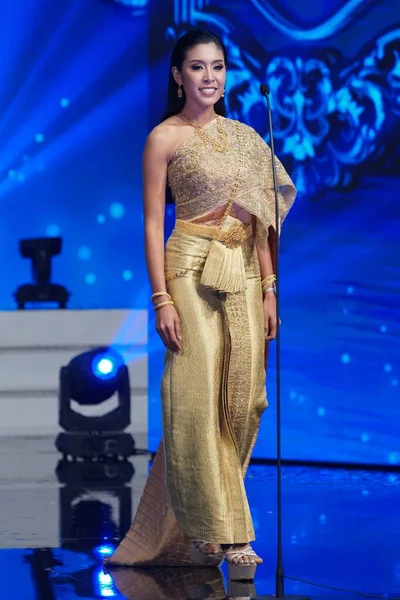 Bangkok Tailândia Setembro 2017 Miss Todas Nações Tailândia 2017 Roundl — Fotografia de Stock