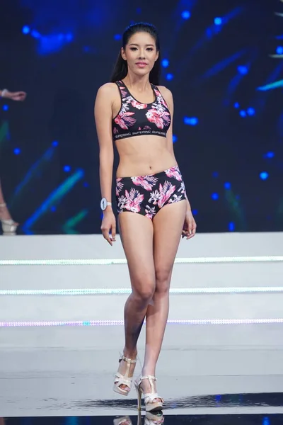 Bangkok Thailand September 2017 Miss All Nations Thailand 2017 Final — Φωτογραφία Αρχείου