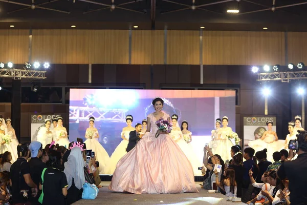 Bangkok Tailândia Maio 2017 Lifeford Enchanted Princess Bridal Makeup 2017 — Fotografia de Stock