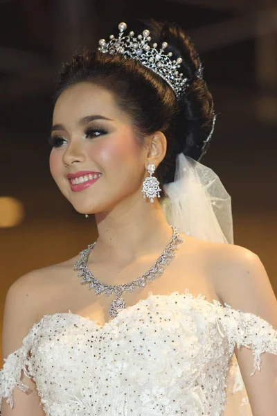 Bangkok Thailand May 2017 Lifeford Enchanted Princess Bridal Makeup 2017 — Stockfoto
