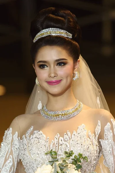 Bangkok Tailândia Maio 2017 Lifeford Enchanted Princess Bridal Makeup 2017 — Fotografia de Stock