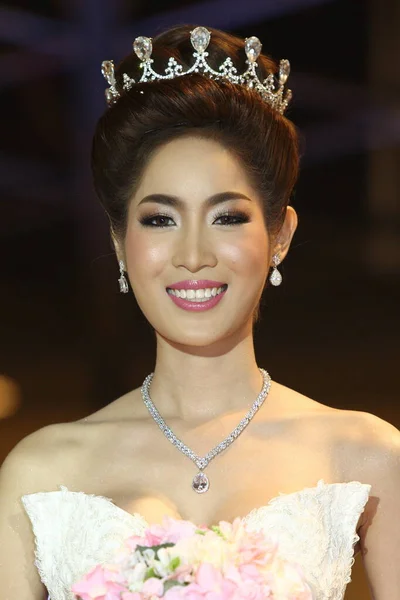 Bangkok Thailand May 2017 Lifeford Enchanted Princess Bridal Makeup 2017 — 스톡 사진