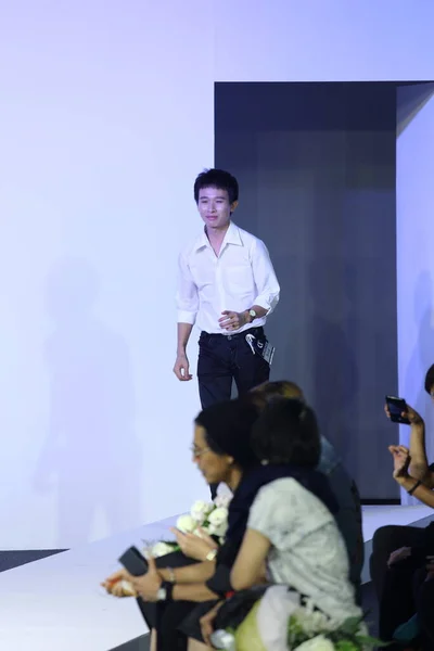 Bangkok Thailandia Maggio 2017 Graduated Fashion Show Ultimate Source Della — Foto Stock