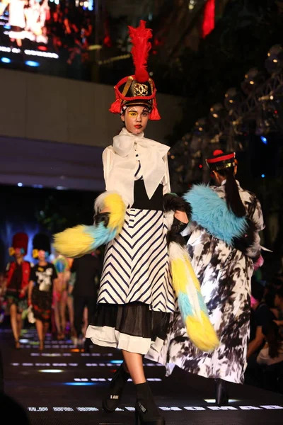 Bangkok Tailandia Mayo 2017 Desfile Moda Emporium Emquartier Fierce Fashion — Foto de Stock