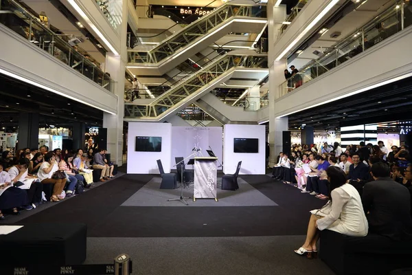 Bangkok Thailand Juni 2017 Abschlussarbeit Modenschau Teil — Stockfoto